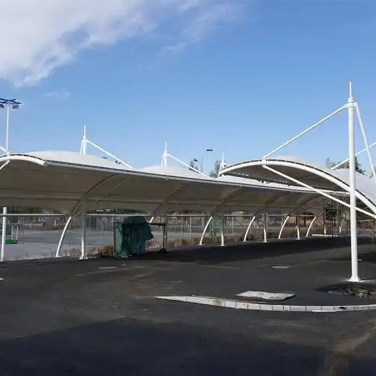 恩施膜结构电动车棚