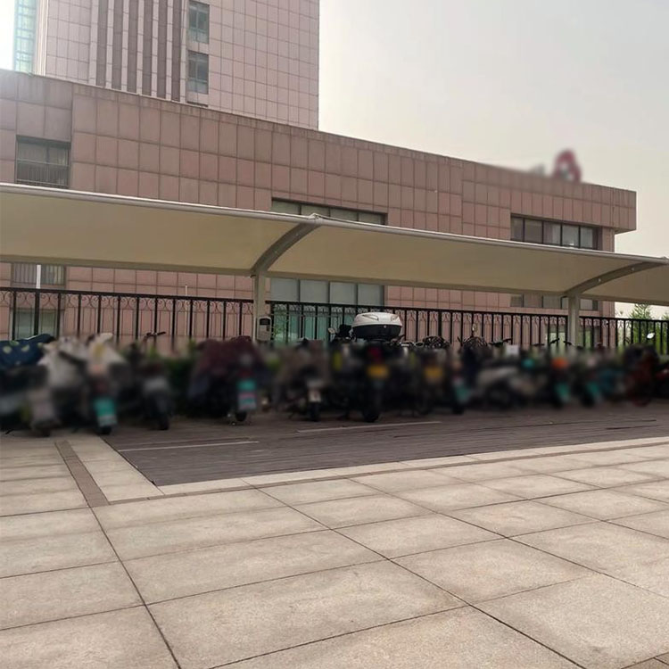 恩施膜结构电动车棚