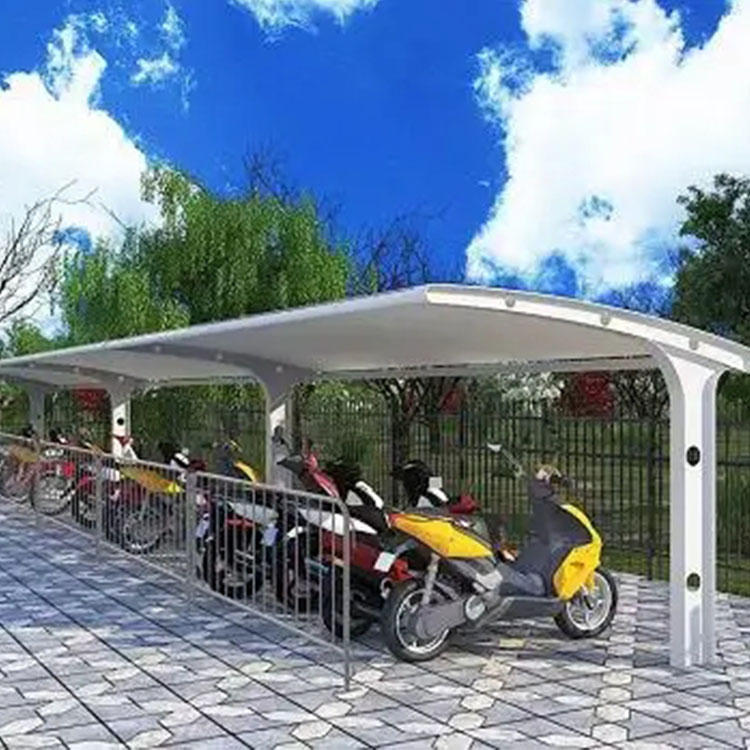 恩施膜结构电动车棚